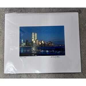 World Trade Center The Twin Towers Photo by DELBART DUCHEIN - Signed Edition